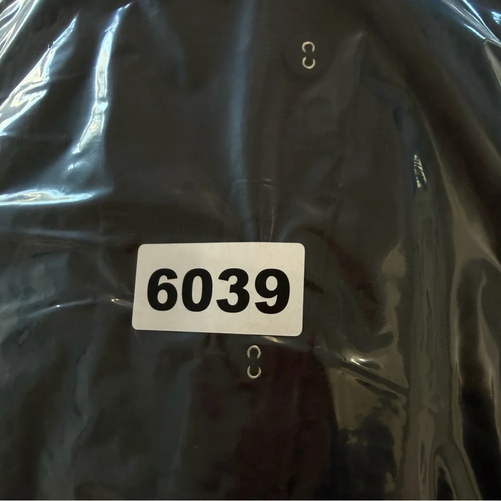 New! Gibson & Latimer Black Eyelet Button Down Belted Mini Dress 36039 - Picture 14 of 14